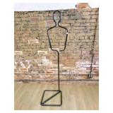 Iron Pipe Mannequin Display Rack-70" tall