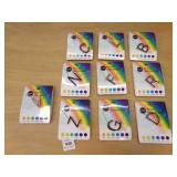 10 Mood Letter Necklaces NEW