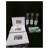 9-Plastic Serving Trays, Examination Gloves nearly