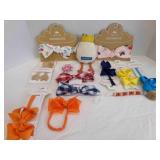 Baby Size Head Bands, Hair Bows, kid Spoons, Clips