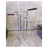 Adjustable Chrome 4-Way Clothing Rack 48" is short