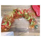 Christmas Swag & Wreath Box--powers on