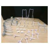 Slide in a Rack Hooks--not Gridwall or Slatwall