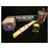 Wood Puzzle in Jar, Questions for Grandfather, Thi