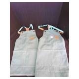 2 Tosewever Canvas Cross Back Apron w/pockets