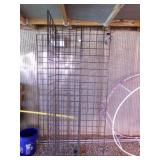 Rolling Gridwall display unit--6ï¿½ ft tall