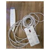 2 Tripplite Surge Protector 20 ft & 10 ft