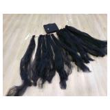 Black Tulle Garland 166"x66"oval black Table Cloth