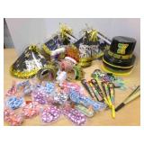 New Years Eve Decorations-Hats, Crowns, noise