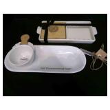 Mud Pie Let Thanksgiving Begin-serving dish, Chees