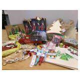 Christmas Tote-Gift bags, craft ideas, wood orname
