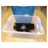 Tote full of Velvet Hangers