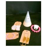 Pottery Cone for bracelets, Bracelets--all new
