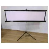 Projector Screen w/stand--71" wide
