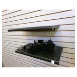 Slatwall Shelf Braces & 2 Shelves 24"12"