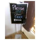 Moveable Metal sign-Dry Erase 10ï¿½"x60"