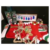 Christmas Dï¿½cor-Stockings, Stocking Holders, sign