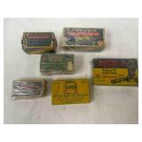 misc. vintage ammo boxes