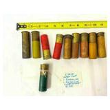 Vintage shotgun shells