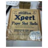 Western vintage box & shells