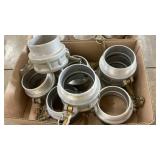 7 - 4" ALUMINUM CAM LOCK COUPLING SOCKETS