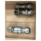 3 - TRAILER HITCH BALLS , SEE DETAILS