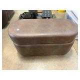 BROWN OTTOMAN W/ STORAGE