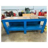 SHOP TABLE - 86 X 24 X 36 1/2