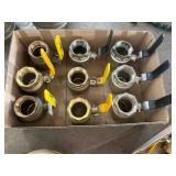 9 - 2" BALL VALVES, 9 X THE MONEY
