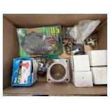 FITTINGS, UTILITY LIGHT, GAUGES (4) 5000PSI