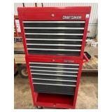 CRAFTSMAN 2-PIECE TOOL CHEST W/ ROLLERS