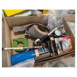 assorted tools, hardware