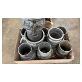 9 - 4" ALUMINUM CAM GROOVE FITTINGS