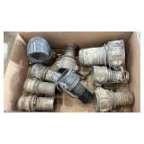 8 - ASSORTMENT OF CAM GROOVE FITTINGS