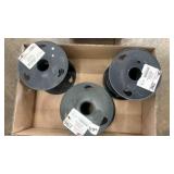3 - SPOOLS OF VACUUM TUBING, 5-32"