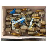 24 - 2" BRASS BALL VALVES