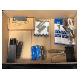 Box of box knifes and blades