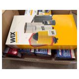 assorted air & Oil filters