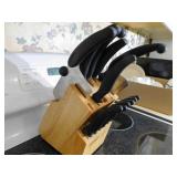 Miracle Blade Knife Block w/ Knives