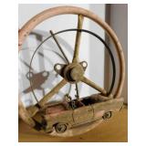 Steering Wheel w/ Pink Convertible, 19'