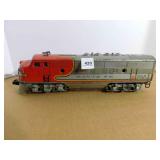 Model Train- Lionel Santa Fe Locomotive- O Scale