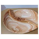 Large Ceramic Ashtray, marked C.S., 12'
