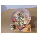 Disney 101 Dalmatians Music Snow Globe