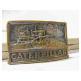 Caterpillar Brass Belt Buckle