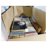 CD's - variety (60+) (1 box)