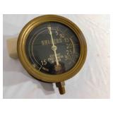 Ashcroft Brass Gauge for Sellers Heater, 6'