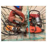 2 Drills, Grinder and Jig Saw