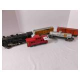 Train- S Scale American Flyer Cars, Locomotive