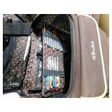 The Paper Studio Travel Tote, w/ pens