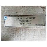 26' x 7' Metal 'President' Sign